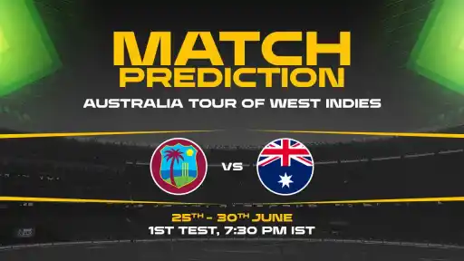 WTC 2027: WI vs AUS 1st Test, Match Prediction